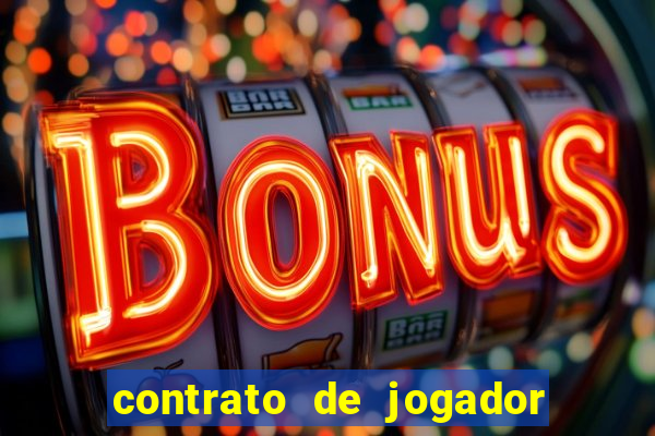 contrato de jogador de futebol word